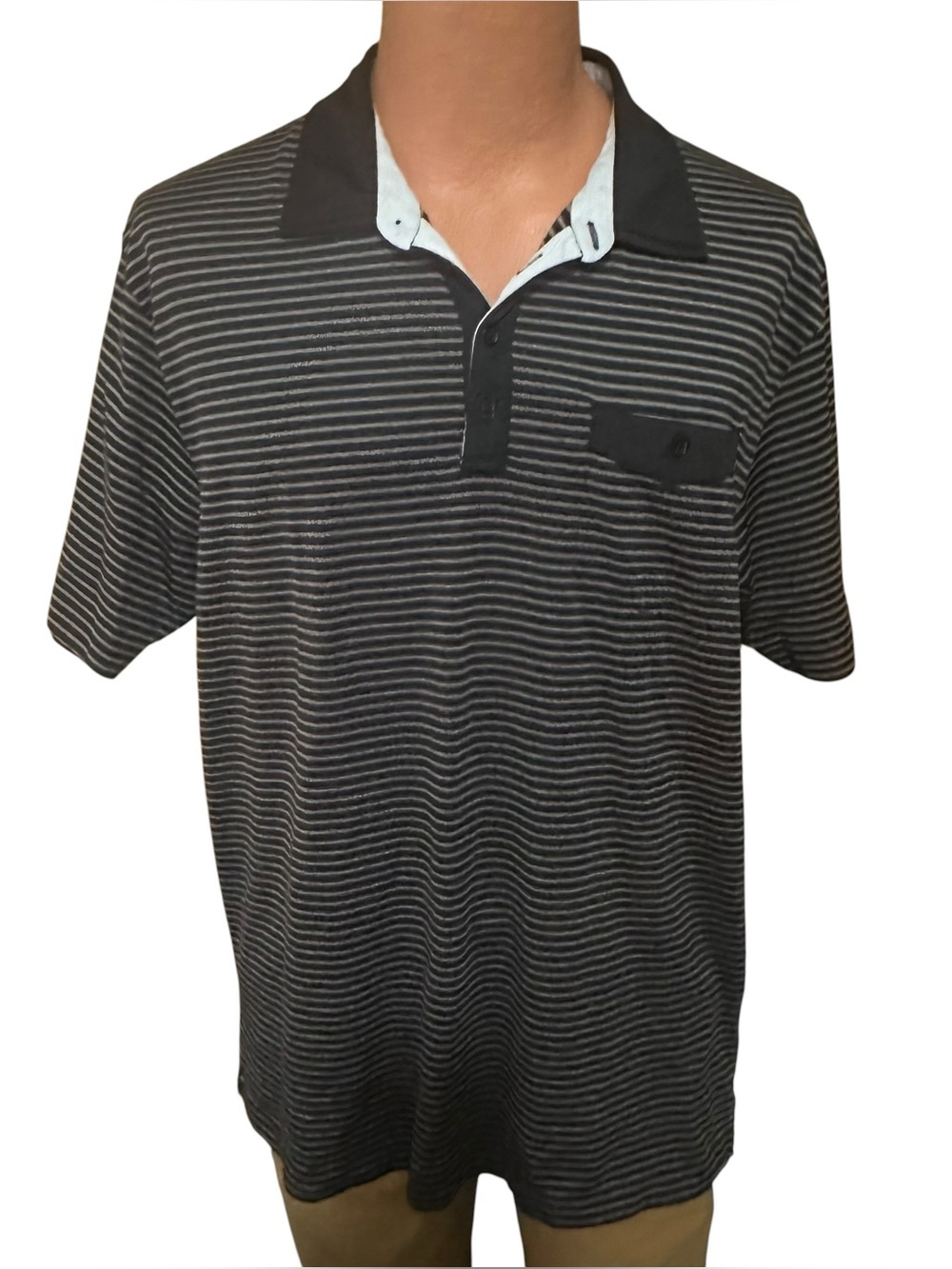 Travis Mathew Mallinger Golf Polo Shirt Sz XL